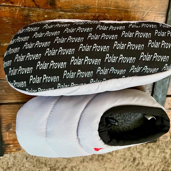 New Insulated Slippers by Baffin, Unisex CUSH Coastal Grey, Small NWT - Picture 4 of 4